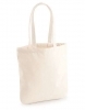 Ekologiczna torba na zakupy z bawełny organicznej z długimi uchwytami