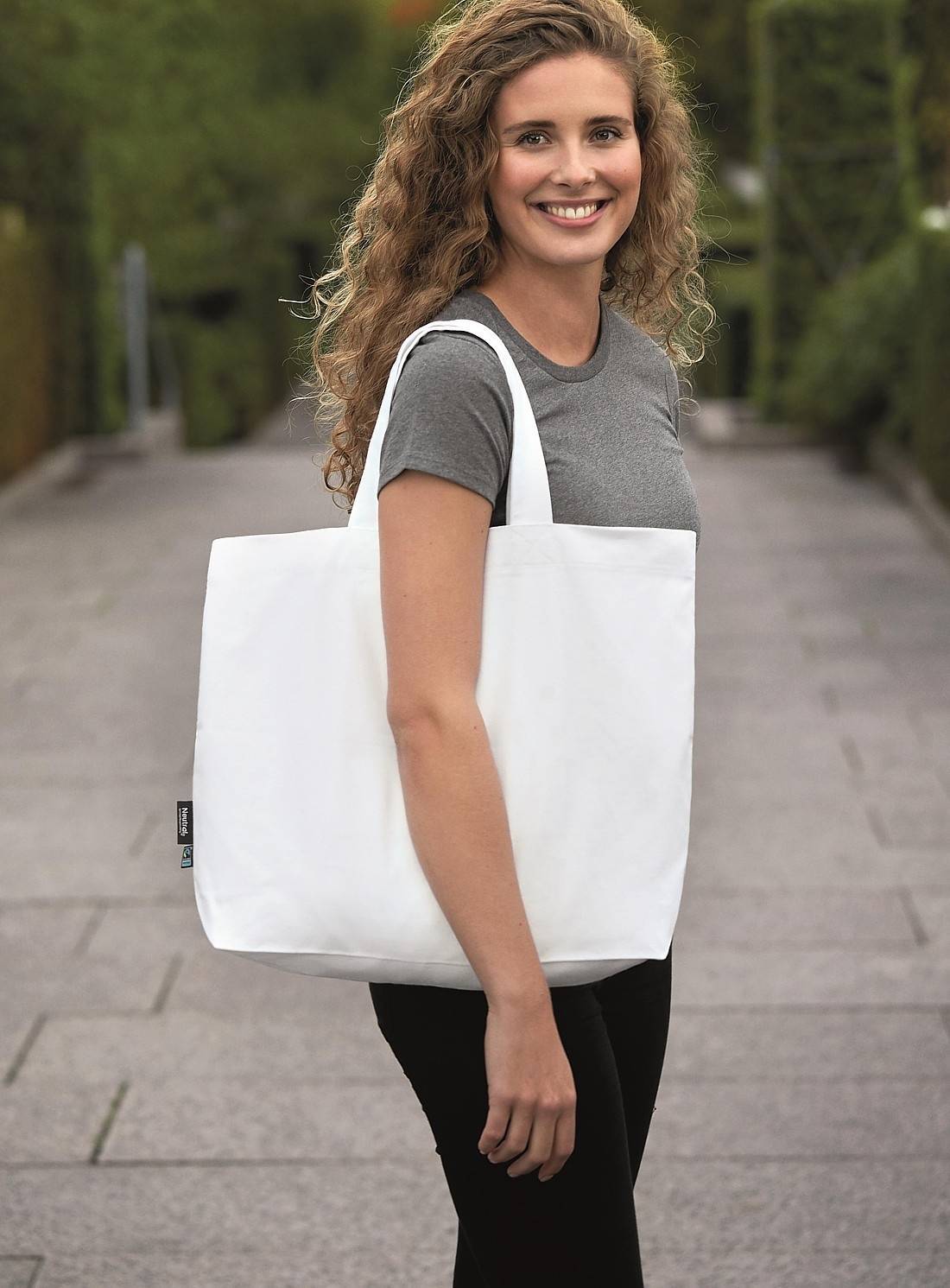 Ekologiczna torba z wewnętrzną kieszenią