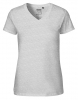 Ekologiczny t-shirt damski V-neck marki Neutral