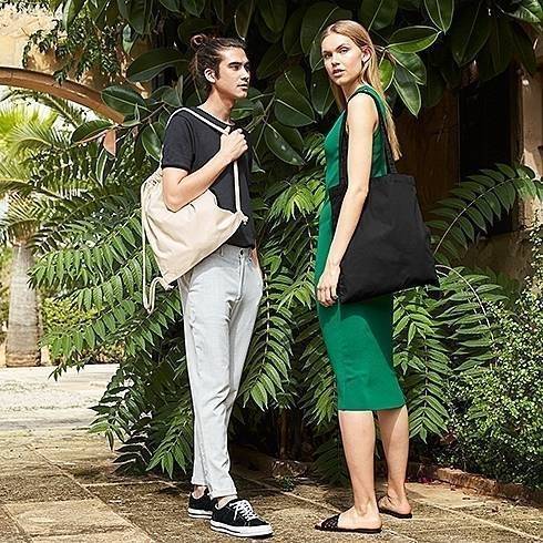 Ekologiczny worek sportowy z bawełny organicznej