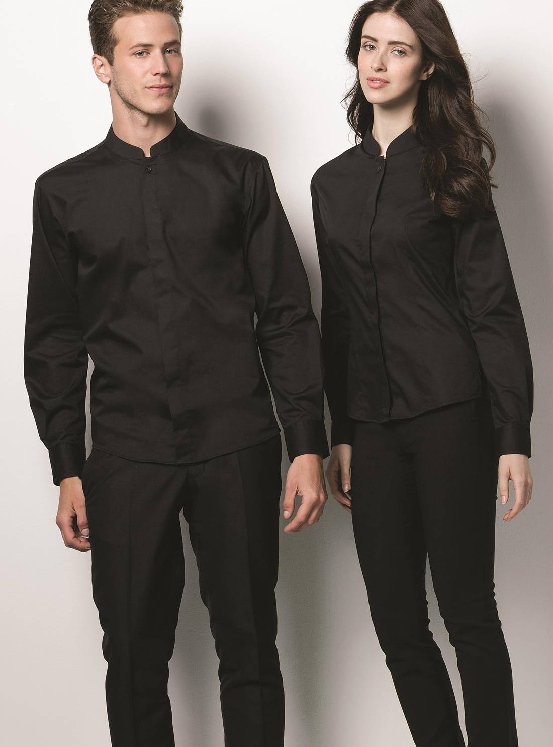 Elegancka damska koszula Bar Mandarin