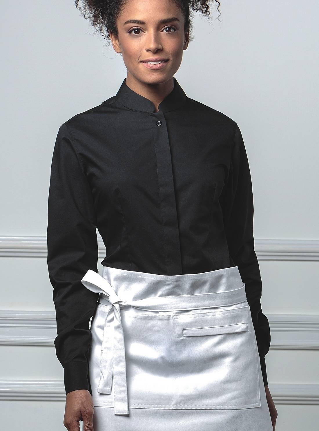 Elegancka damska koszula Bar Mandarin