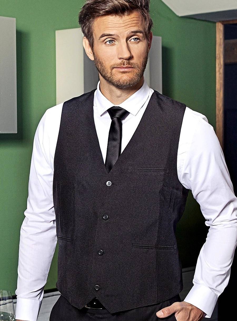 Elegancka kamizelka męska Basic