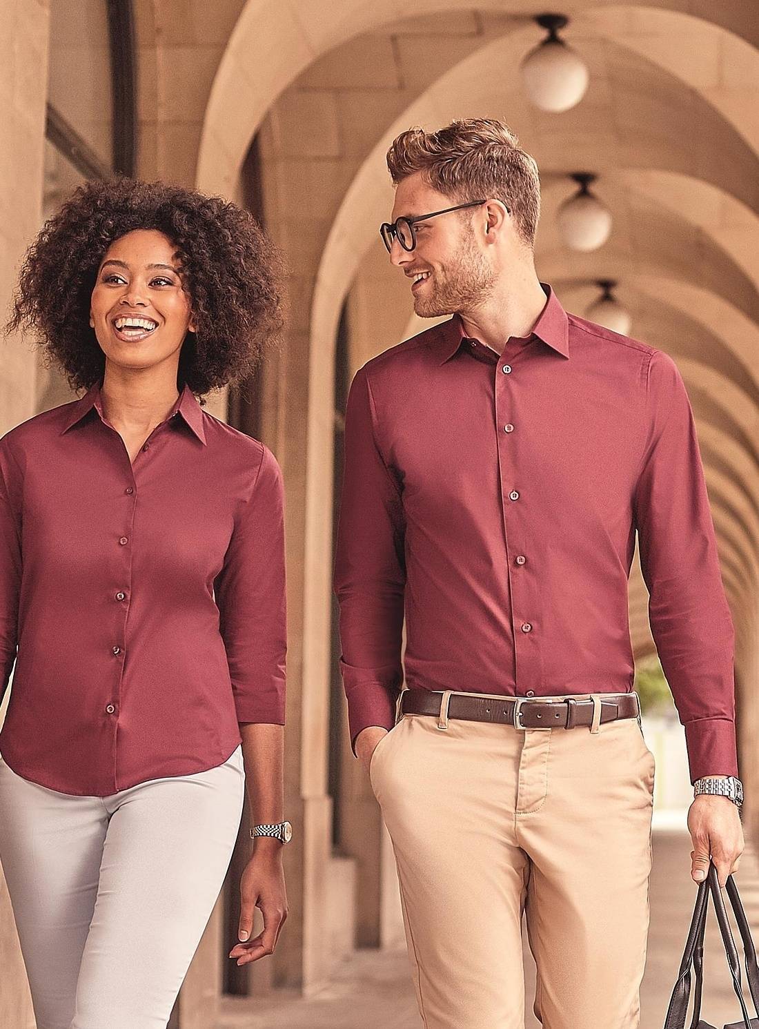 Elegancka koszula męska model Easy Care Fitted