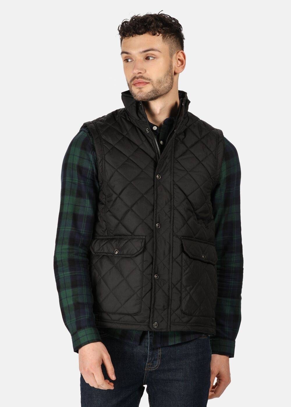 Elegancka pikowana kamizelka model męski Tyler