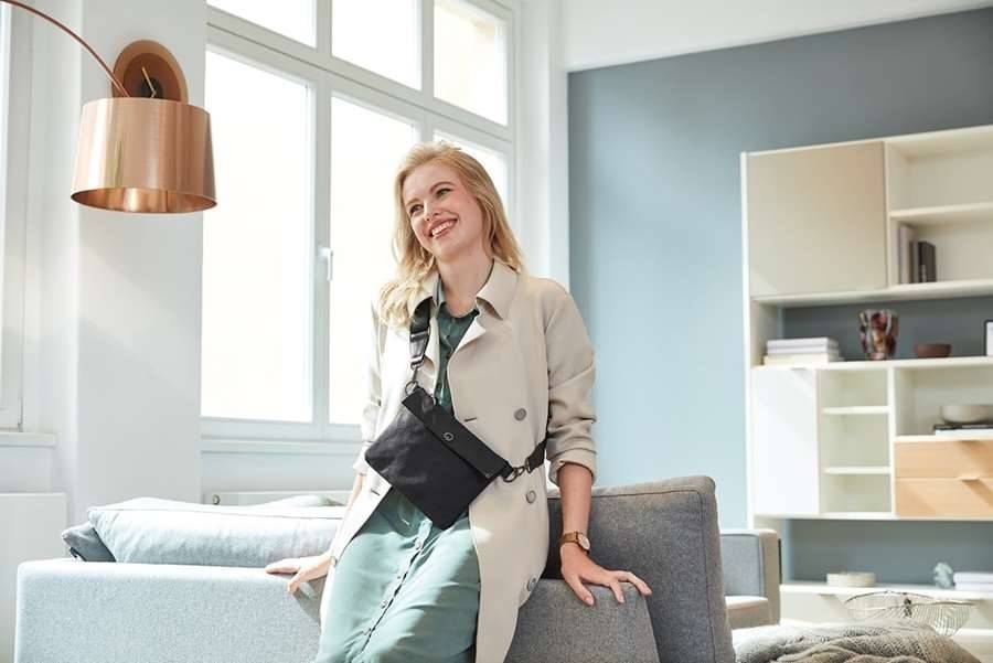 Elegancka torebka na ramię model Life