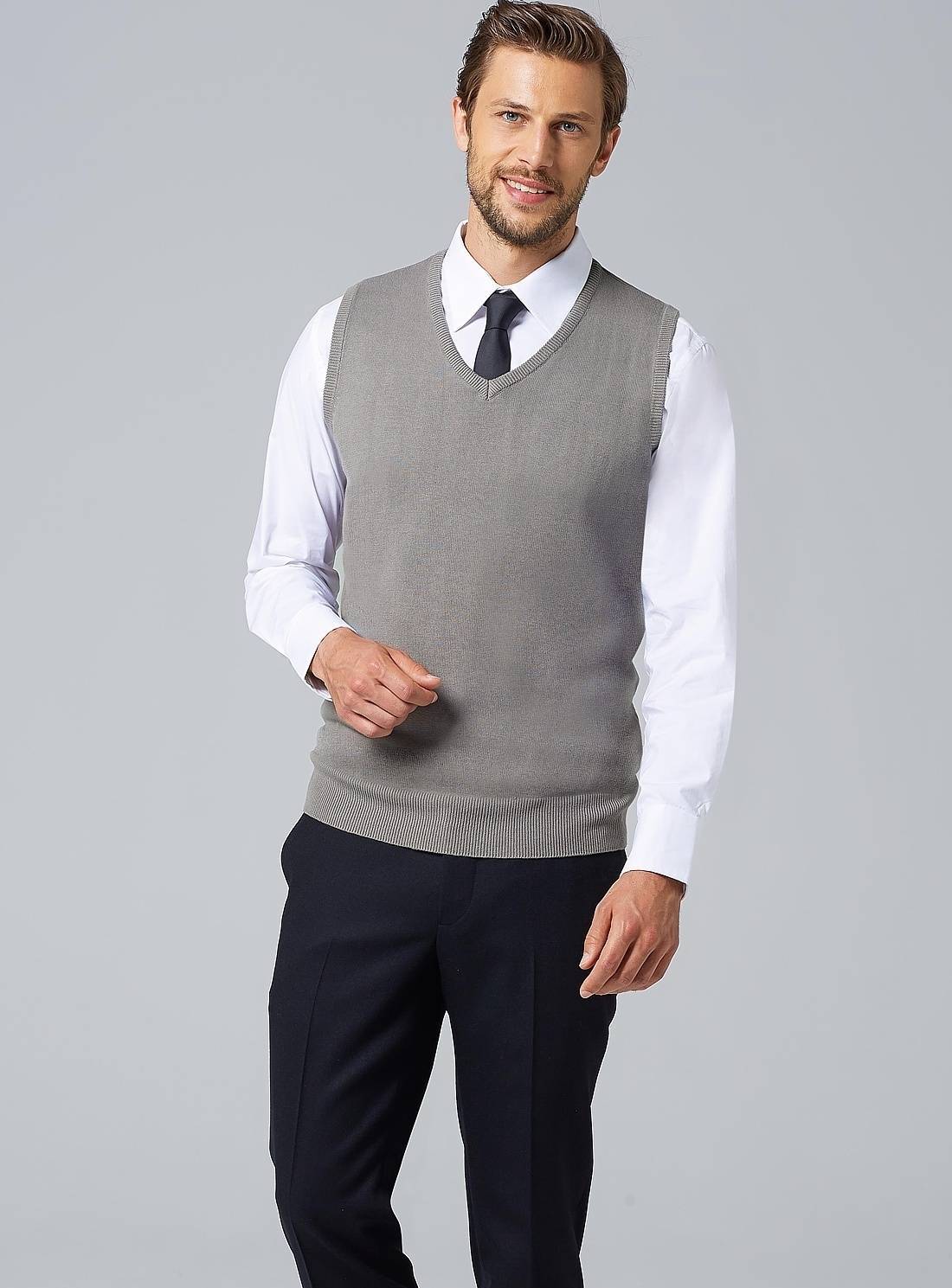 Elegancki bezrękawnik męski firmy Sol's