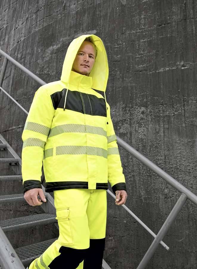 EOS Hi-Vis Workwear Parka With Printing Area
