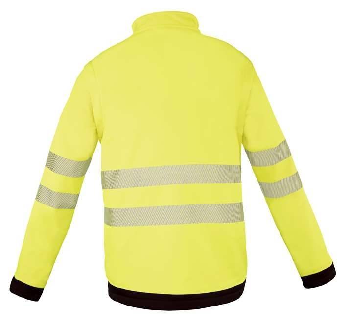 EOS Hi-Vis Workwear Softshell Jacket With Printing Area