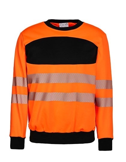 EOS Hi-Vis Workwear Sweatshirt With Printing Area