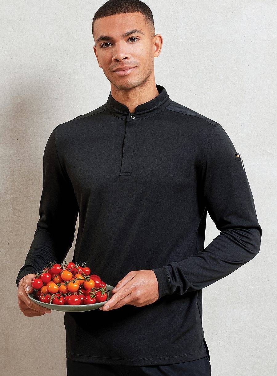 Essential ´Coolchecker®´ Chefs Shirt - Long Sleeve