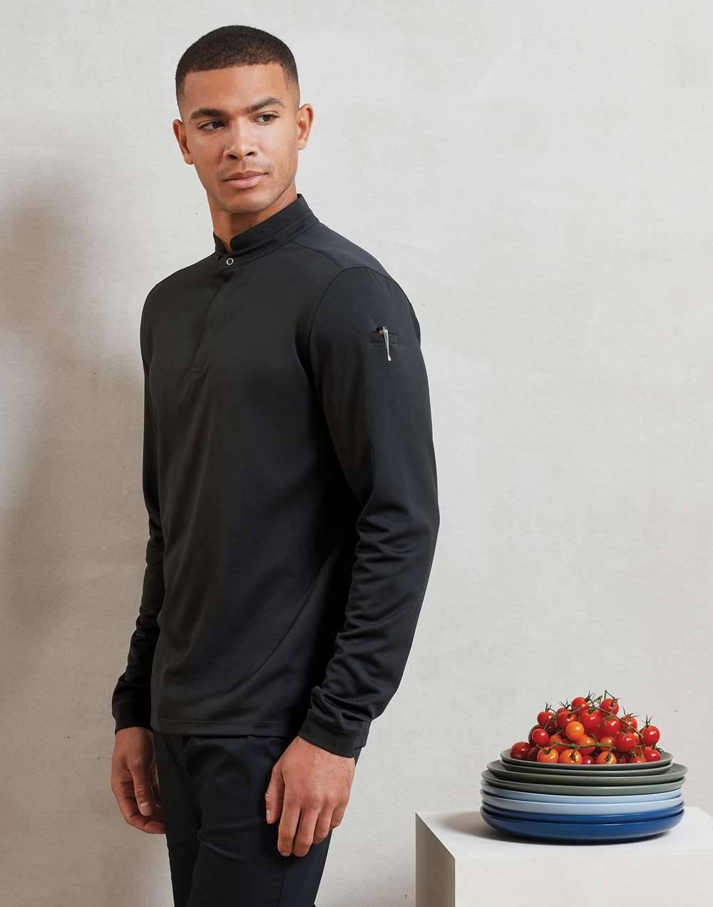 Essential ´Coolchecker®´ Chefs Shirt - Long Sleeve