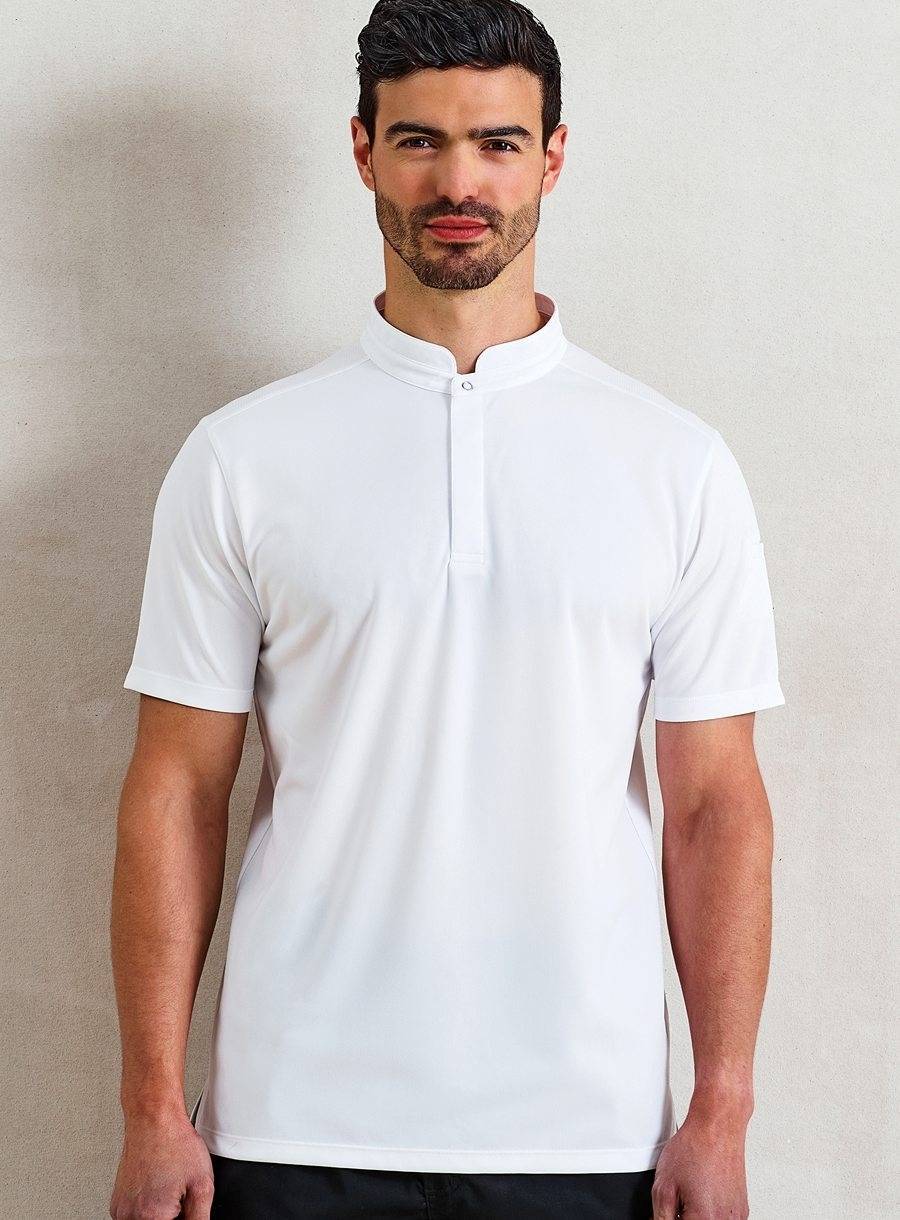 Essential ´Coolchecker®´ Chefs Shirt - Short Sleeve