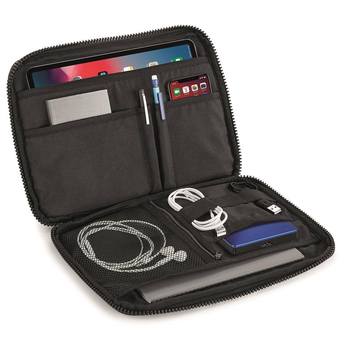 Etui do tabletu z wewnętrznym organizerem