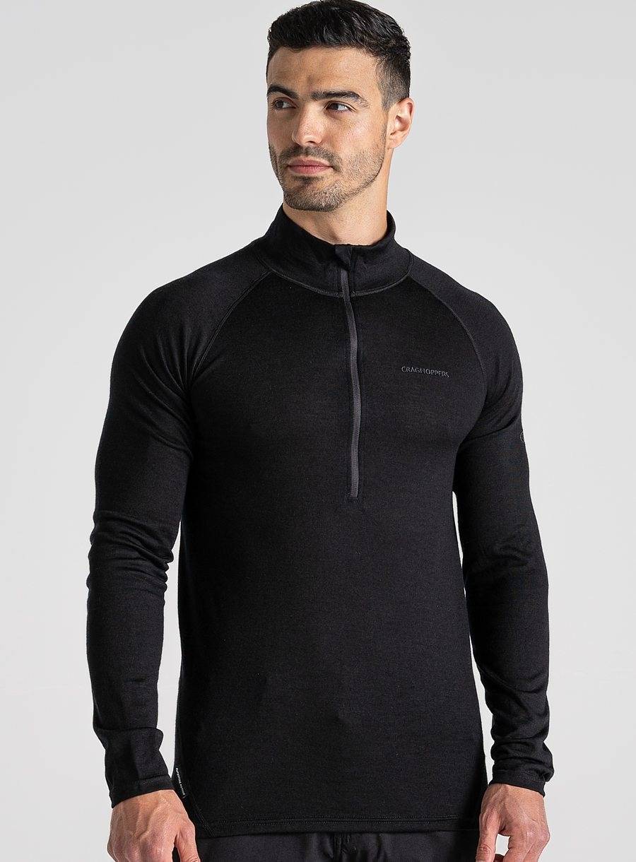 Expert Merino Half Zip Long Sleeved Baselayer II