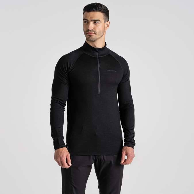 Expert Merino Half Zip Long Sleeved Baselayer II