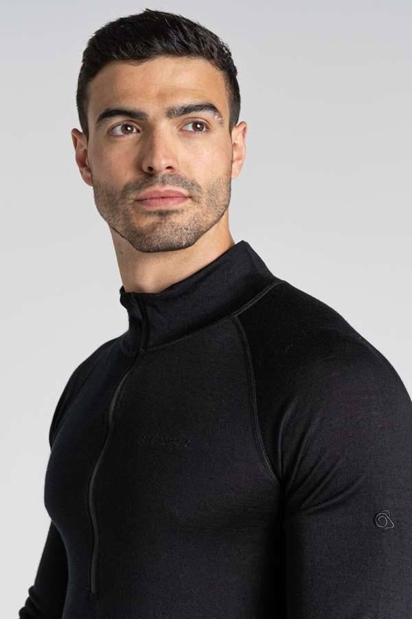 Expert Merino Half Zip Long Sleeved Baselayer II