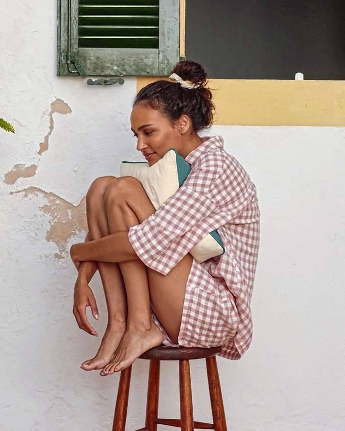 Fairtrade Cotton Piped Cushion Cover