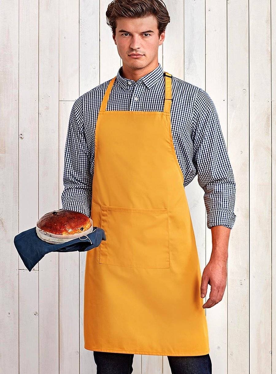 Fartuch do gastronomii z kieszenią