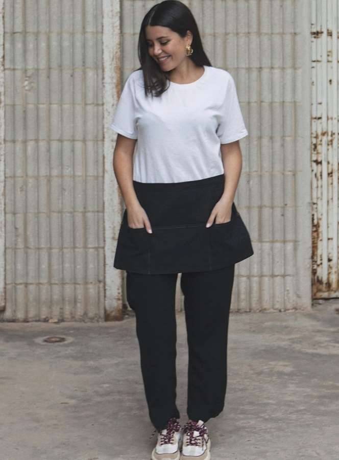 Fartuch Jeans Cocktail