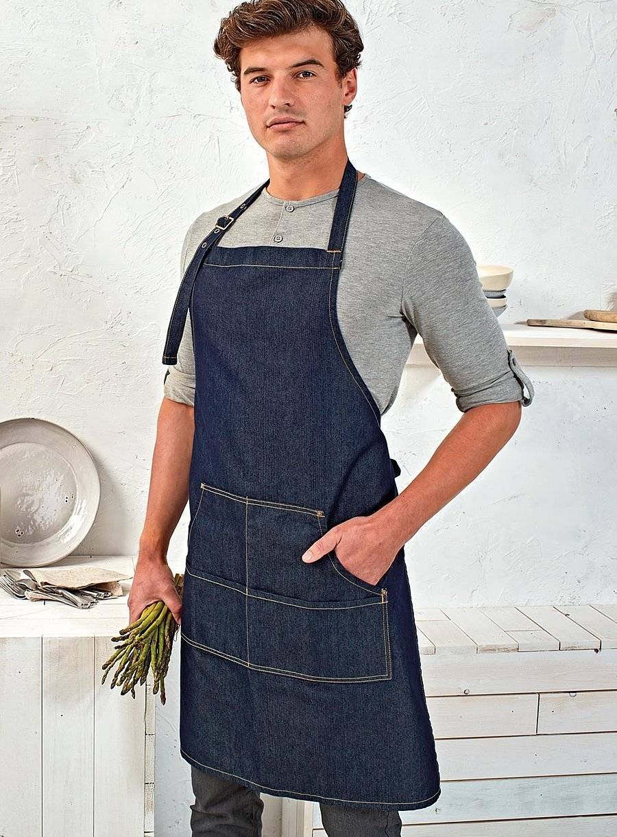 Fartuch jeansowy Stitch Denim