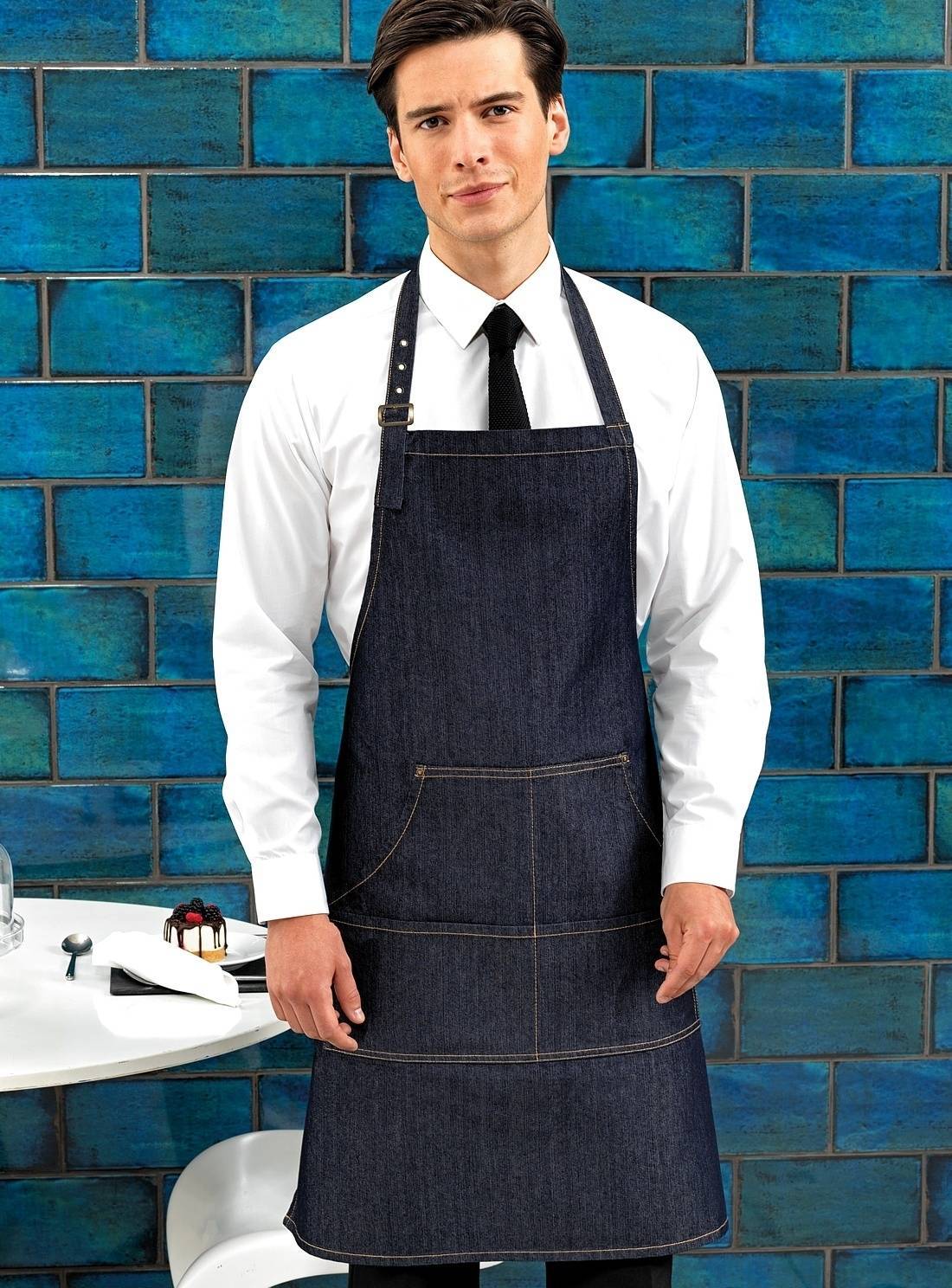 Fartuch jeansowy Stitch Denim