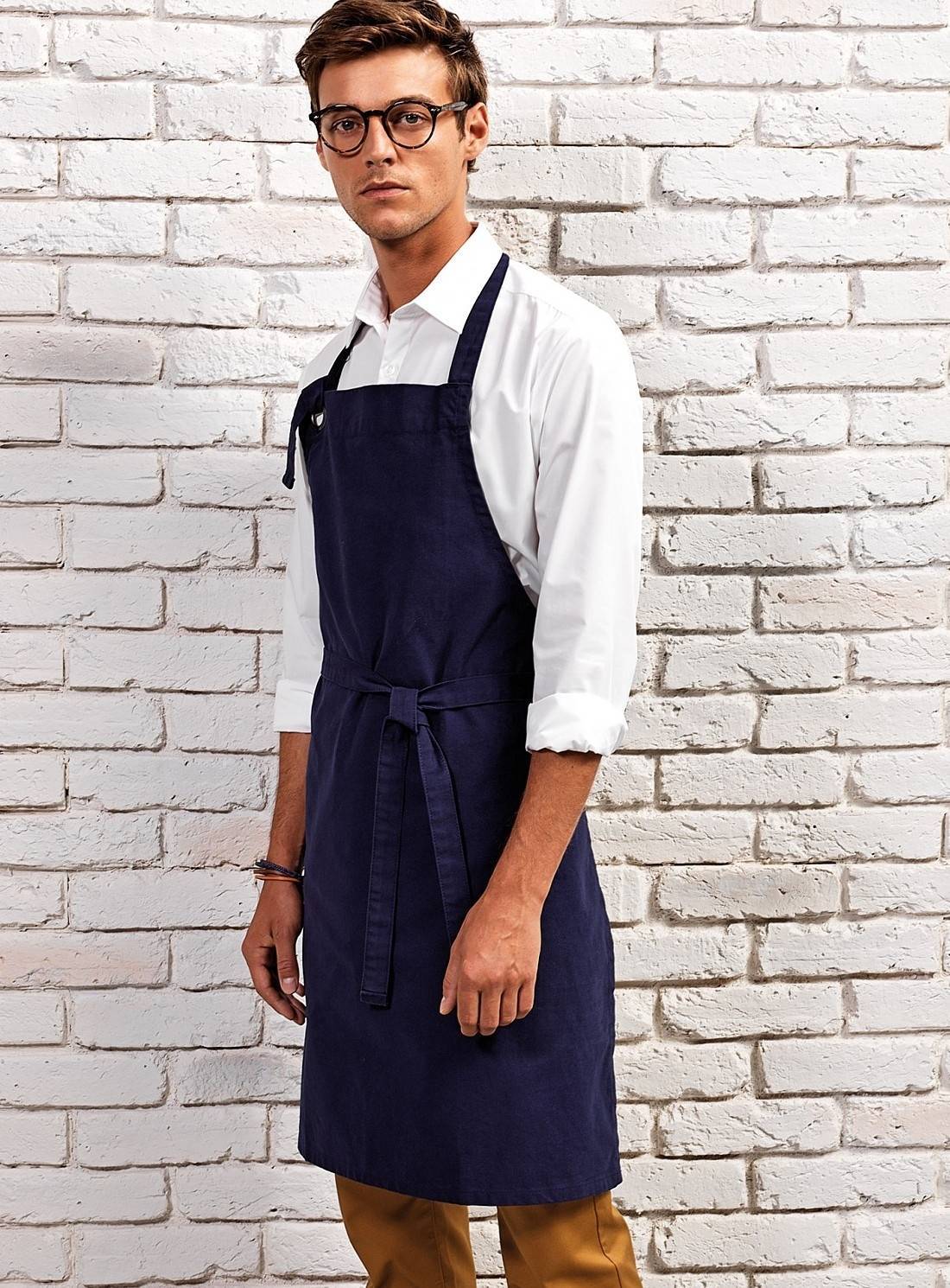 Fartuch kelnerski Canvas z metalowym oczkiem na wiązanie