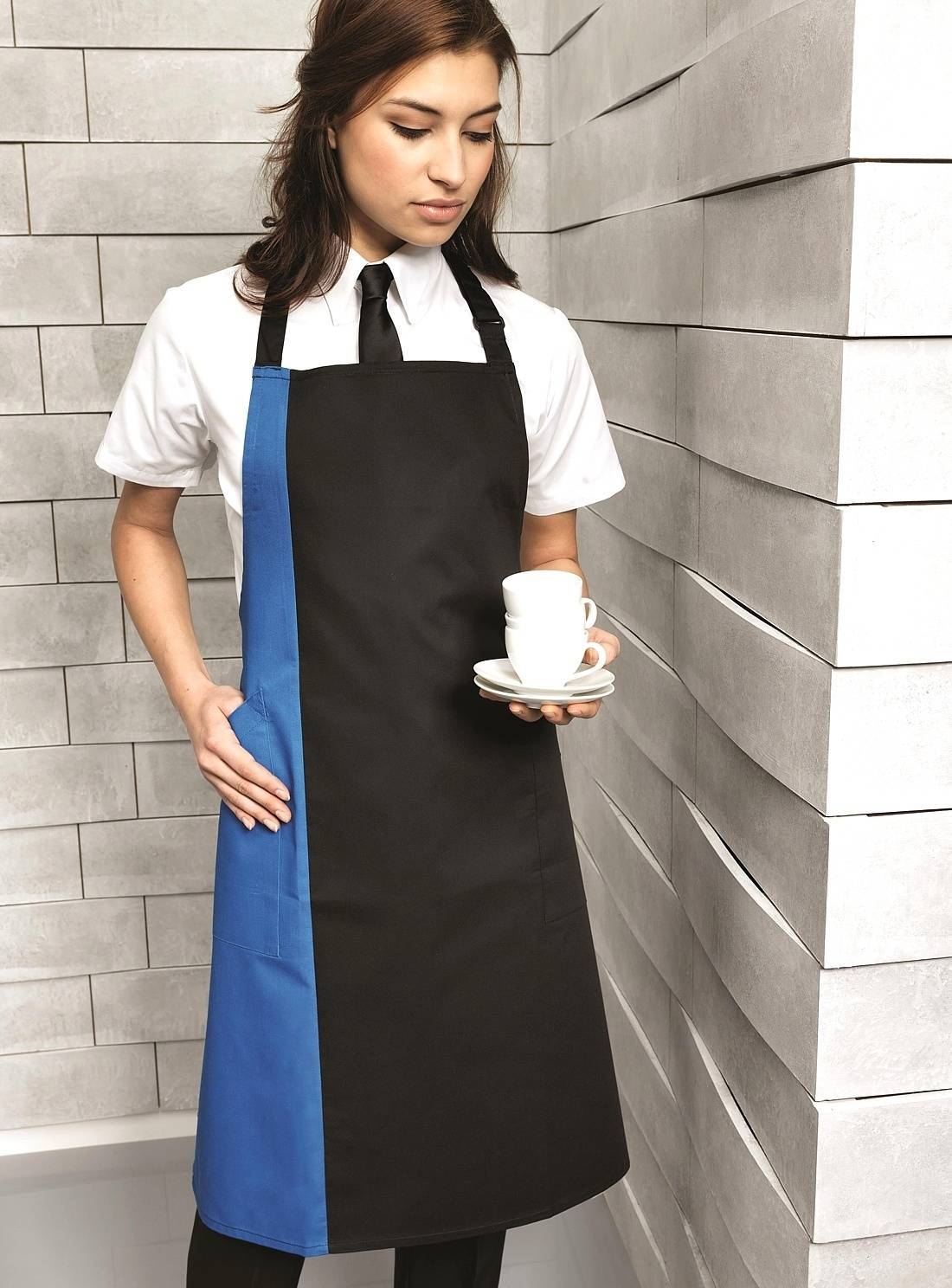 Fartuch kelnerski dwukolorowy Bib