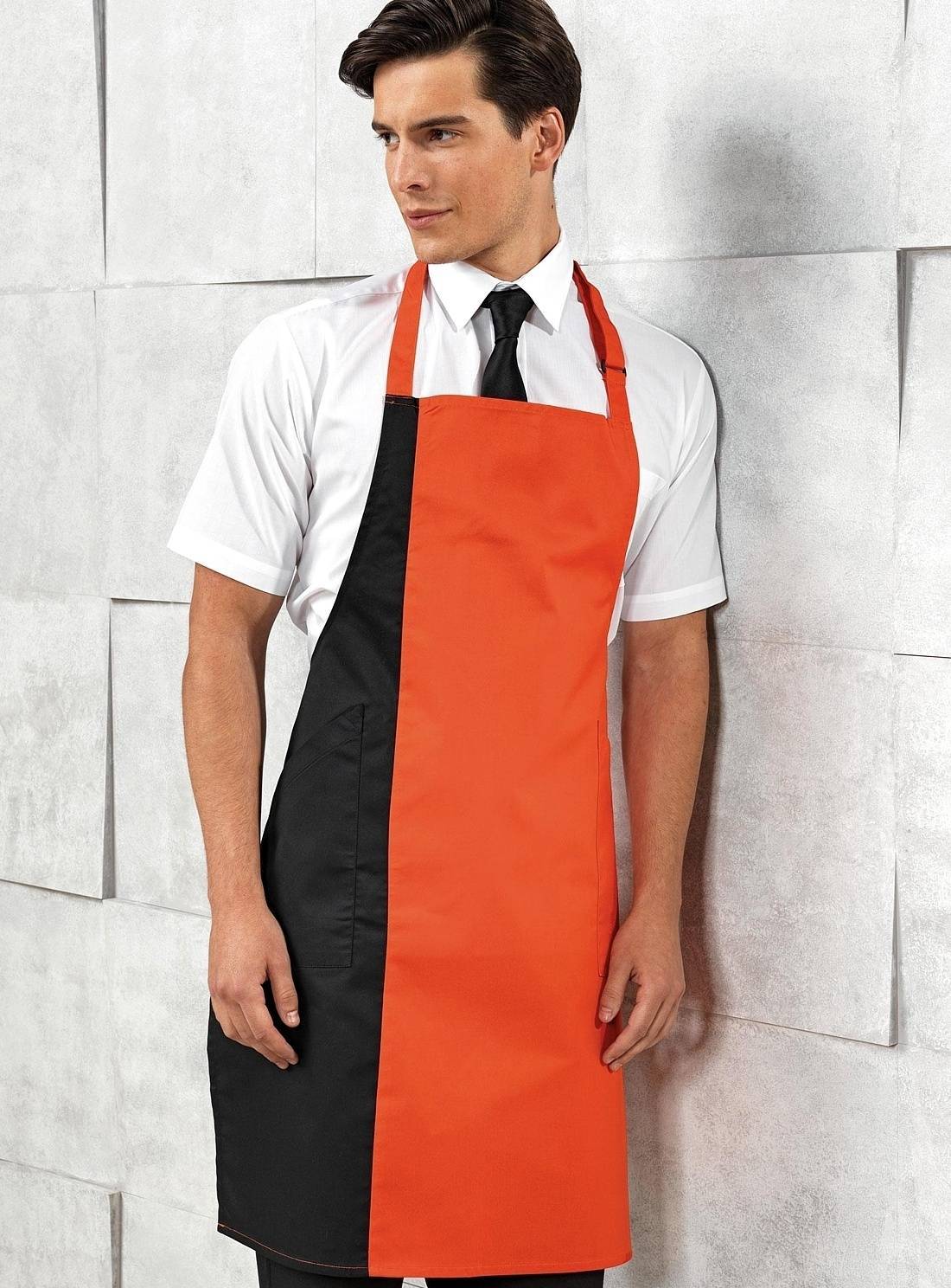 Fartuch kelnerski dwukolorowy Bib