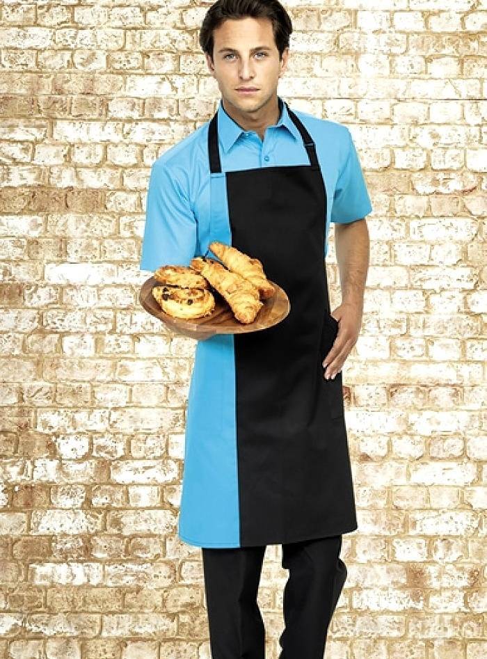 Fartuch kelnerski dwukolorowy Bib