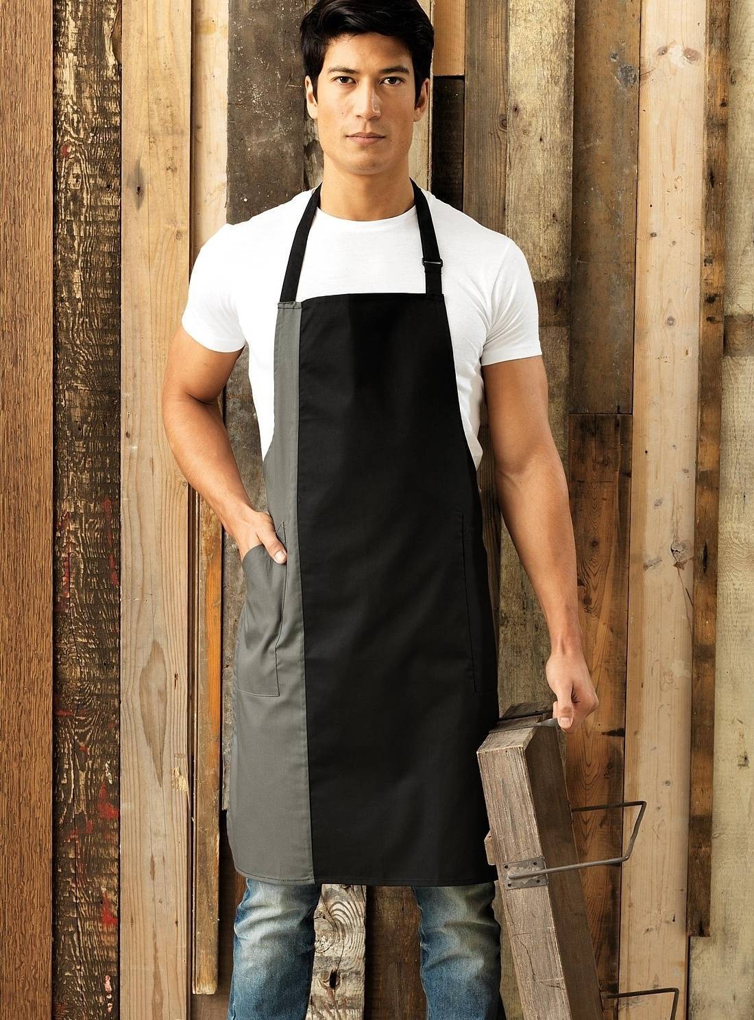 Fartuch kelnerski dwukolorowy Bib