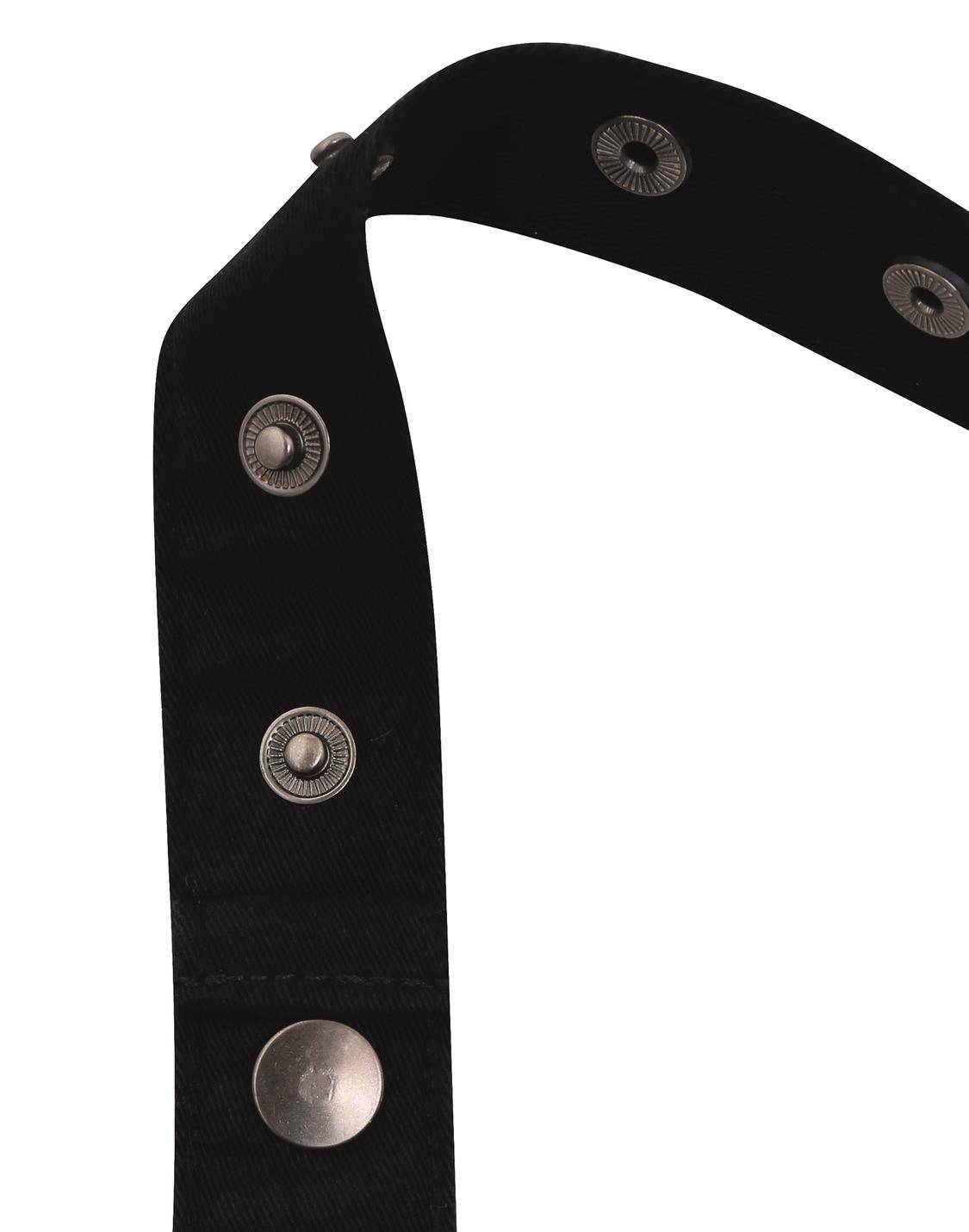 Fartuch kelnerski z trzema kieszeniami i dekoracyjnymi nitami