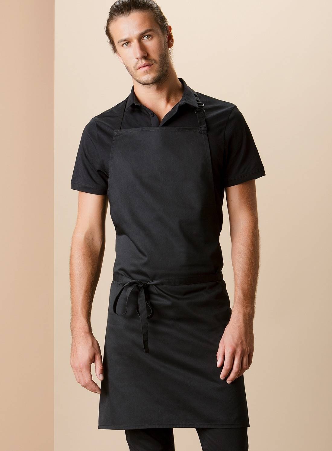 Fartuch kelnerski z wiązaniem wokół talii