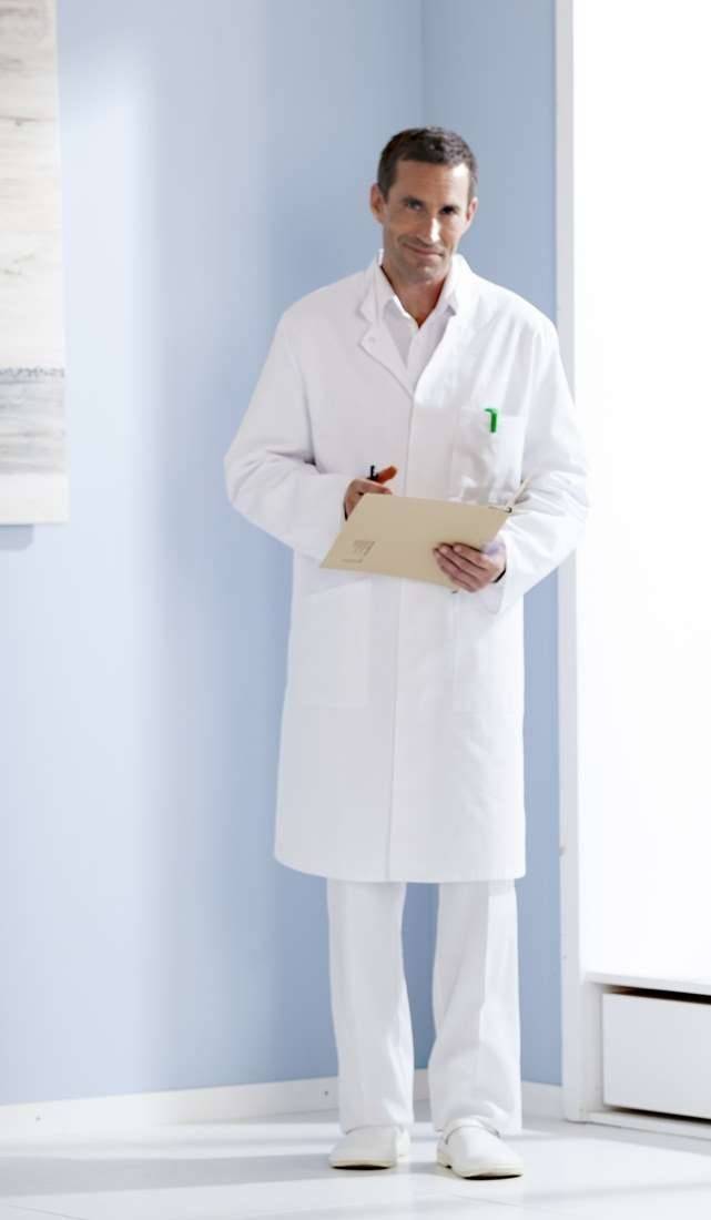 Fartuch medyczny męski marki Exner