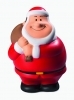 Figurka antystresowa Święty Mikołaj