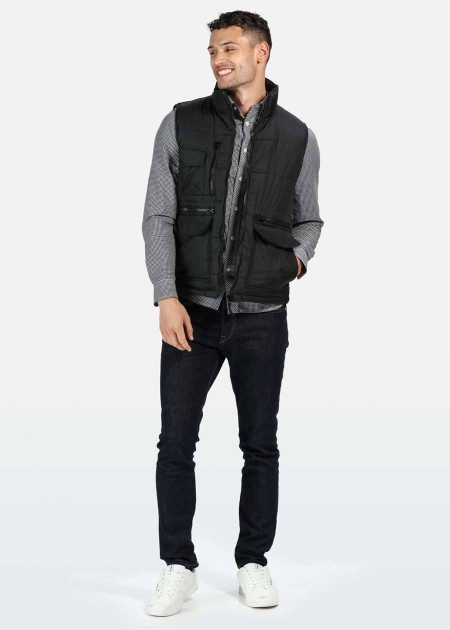 Funkcjonalna męska kamizelka model Steller