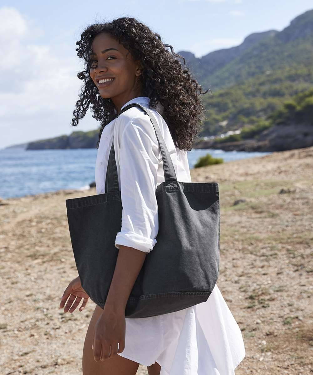 Garment Dyed Shopper