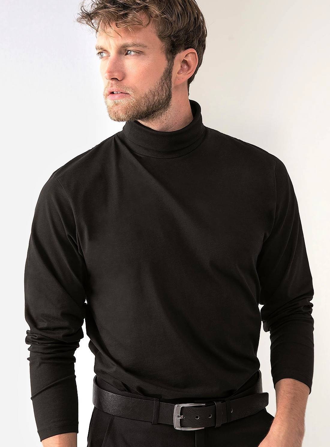 Golf męski model Roll-Neck