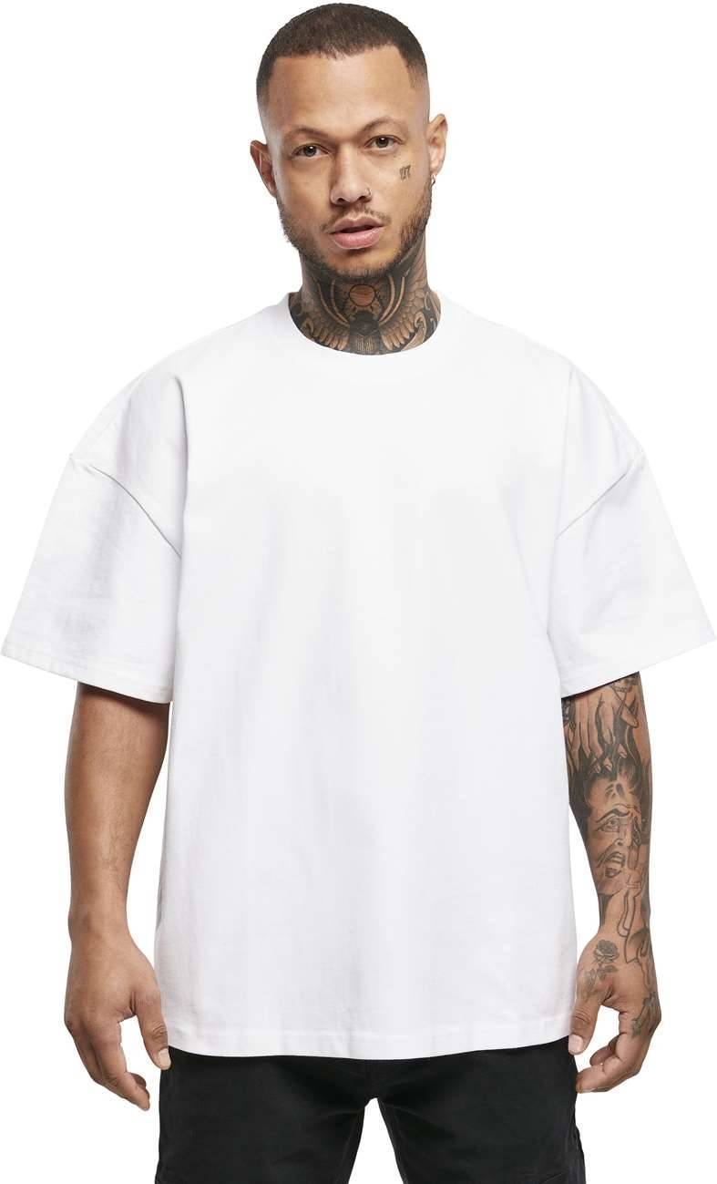 Gruba koszulka męska o luźnym fasonie