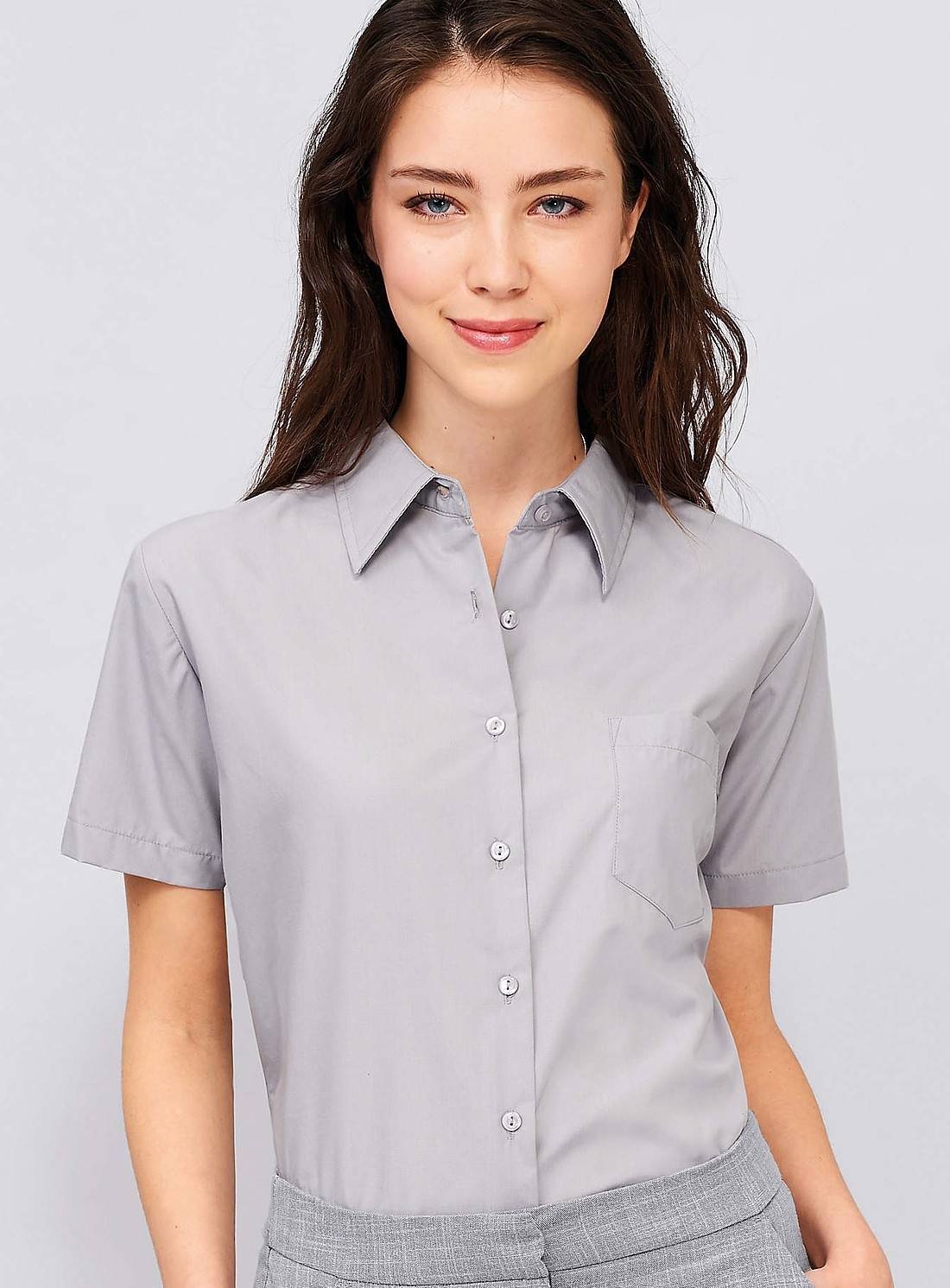 Gustowna koszula damska z krótkim rękawem