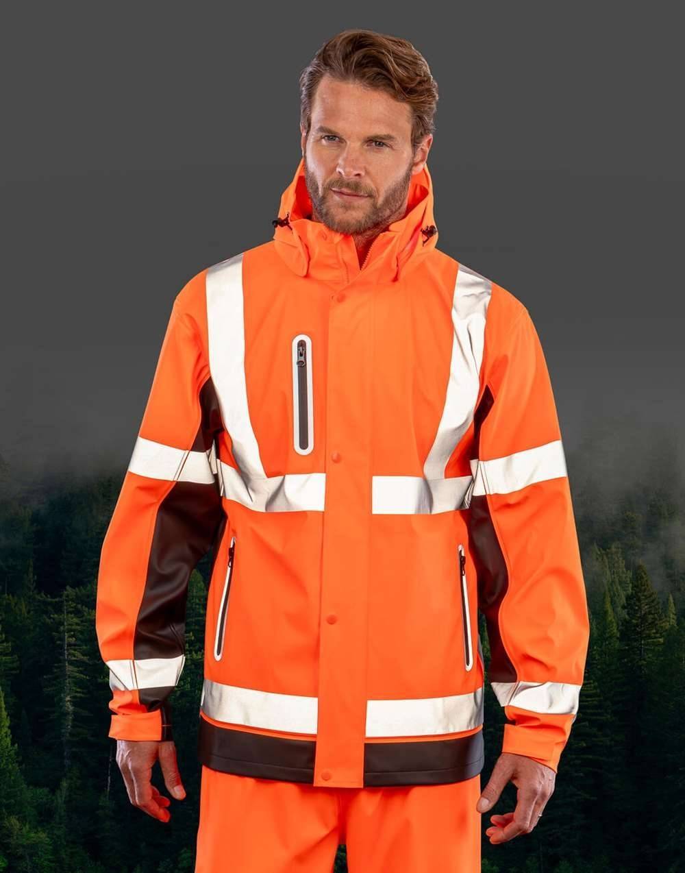 Heavy Duty Prism PU Safe & Dry Jacket with Recycled Backing