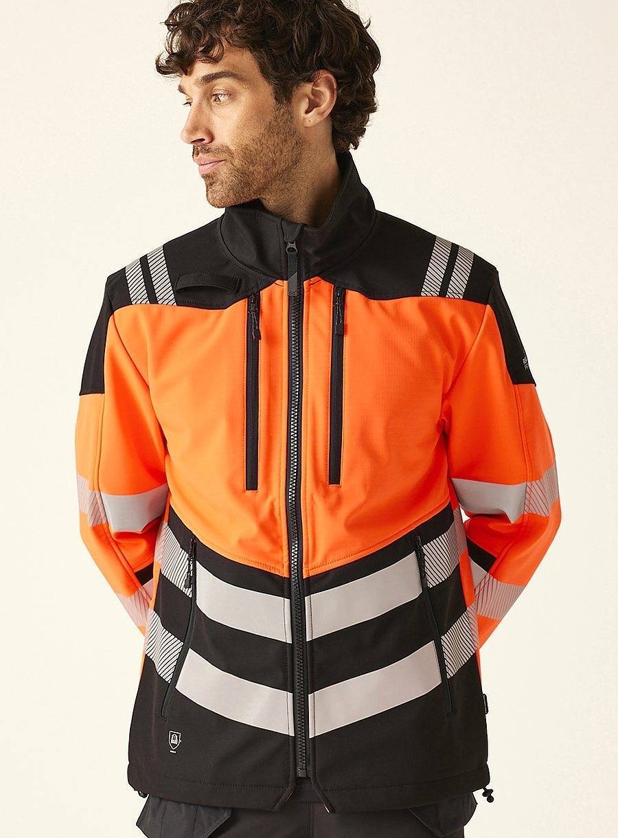 Hi-Vis X-Pro 3 Layer Softshell Jacket (Class 2)