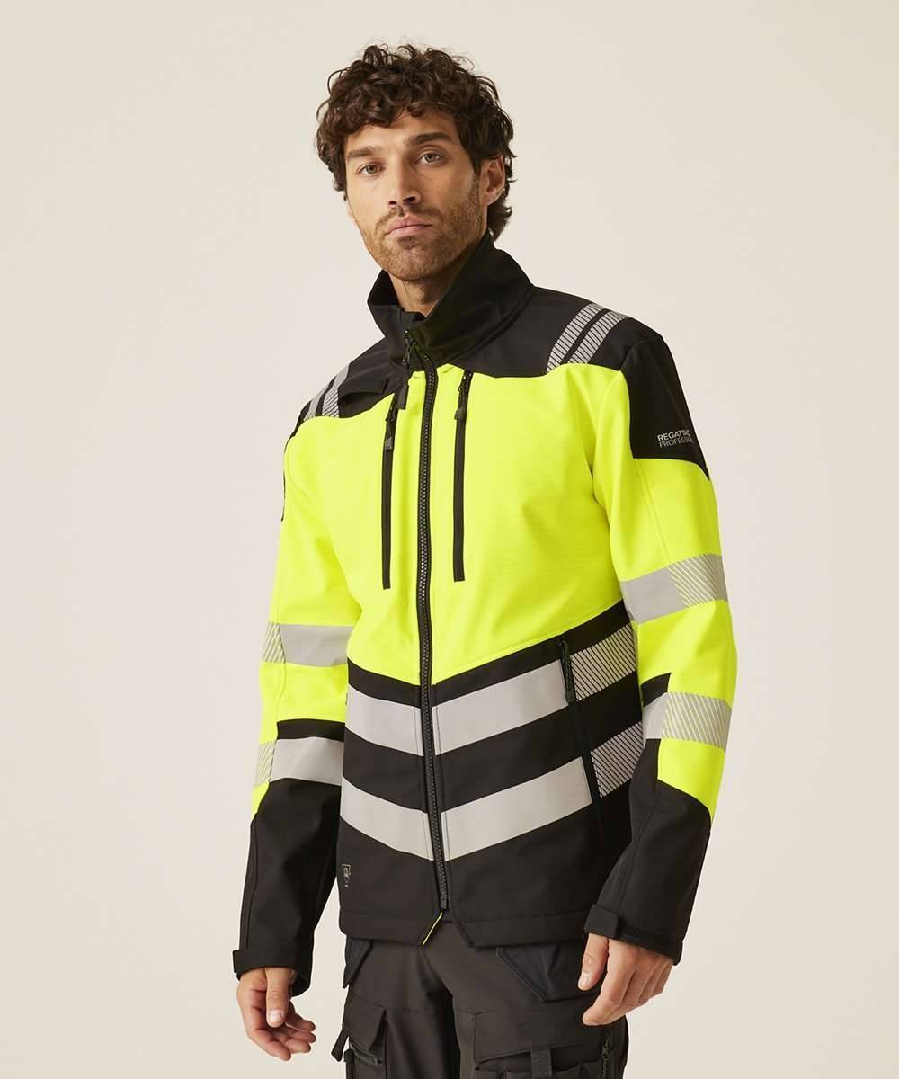 Hi-Vis X-Pro 3 Layer Softshell Jacket (Class 2)