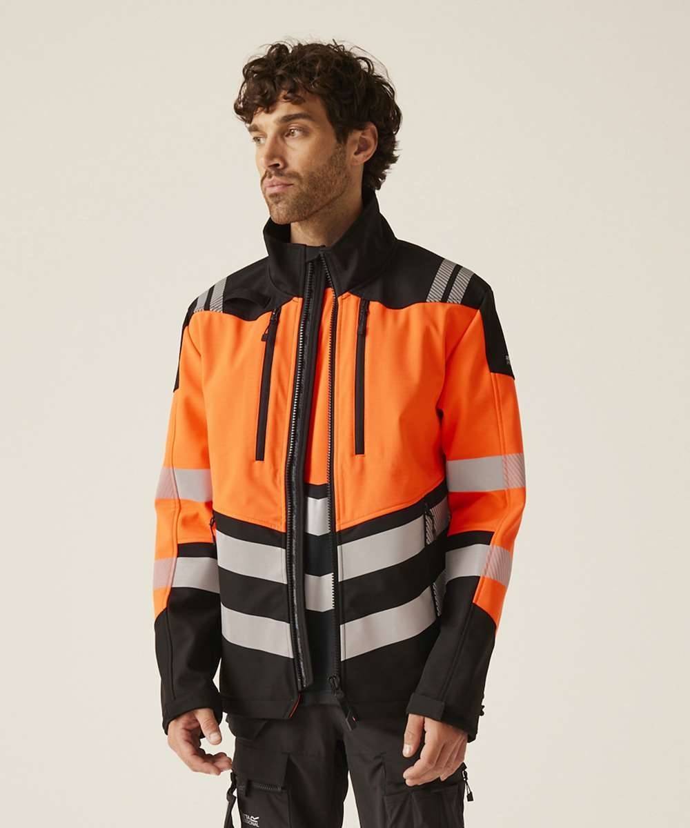 Hi-Vis X-Pro 3 Layer Softshell Jacket (Class 2)