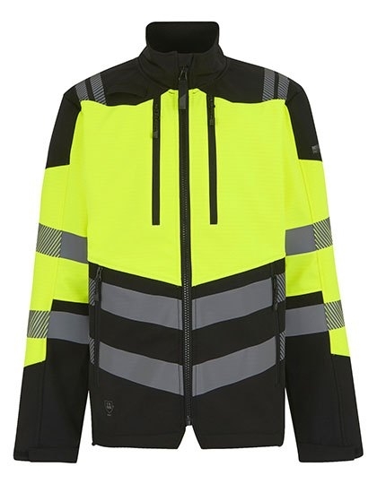 Hi-Vis X-Pro 3 Layer Softshell Jacket (Class 2)