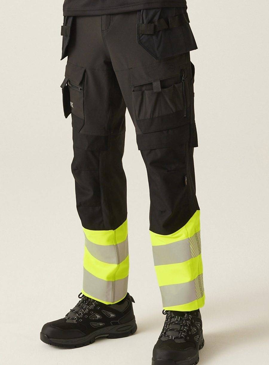Hi-Vis X-Pro Stretch Holster Trouser (Class 1)