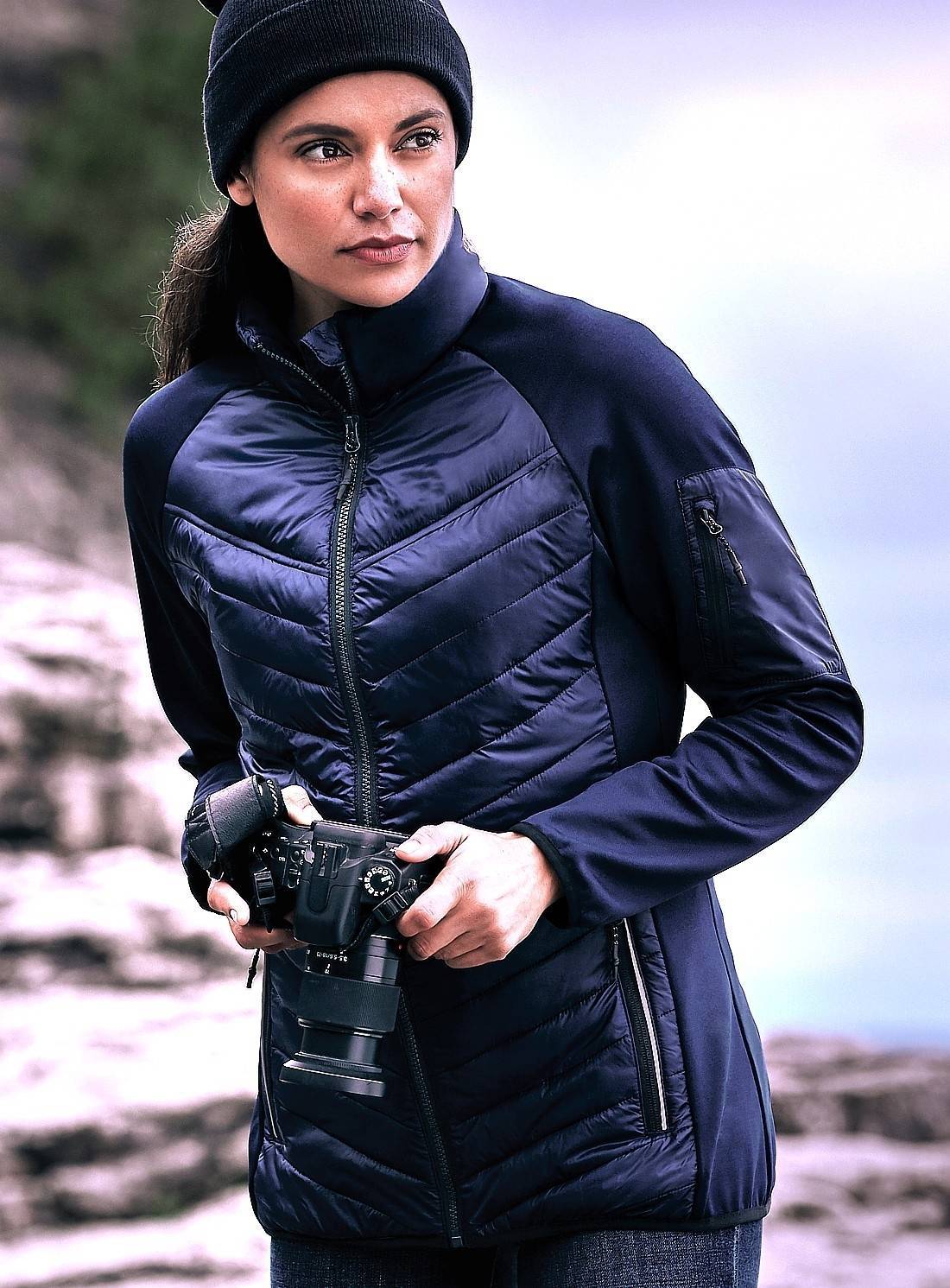 Hybrydowa kurtka sportowa damska Elevate