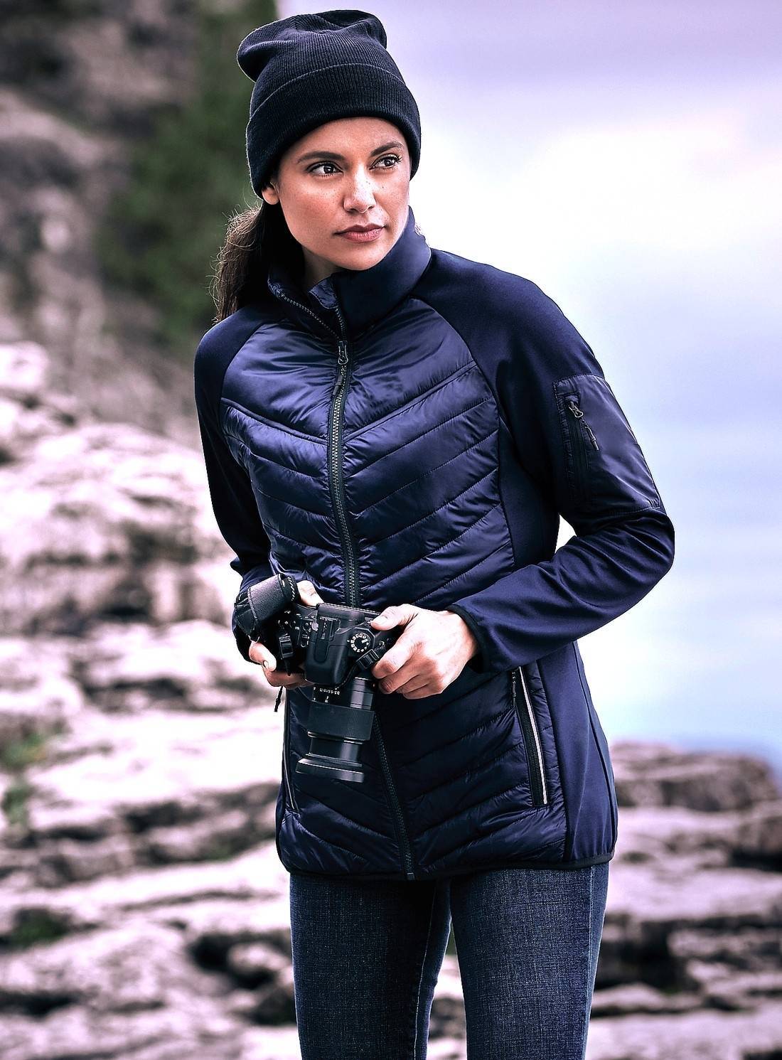 Hybrydowa kurtka sportowa damska Elevate