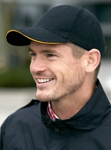 Bawełniana czapka z daszkiem Light brushed