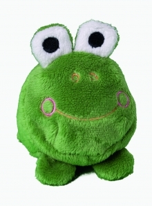 Mała maskotka Żabka z czyścikiem do ekranów